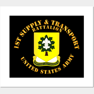 1st Supply and Transport Battalion - US Army Posters and Art